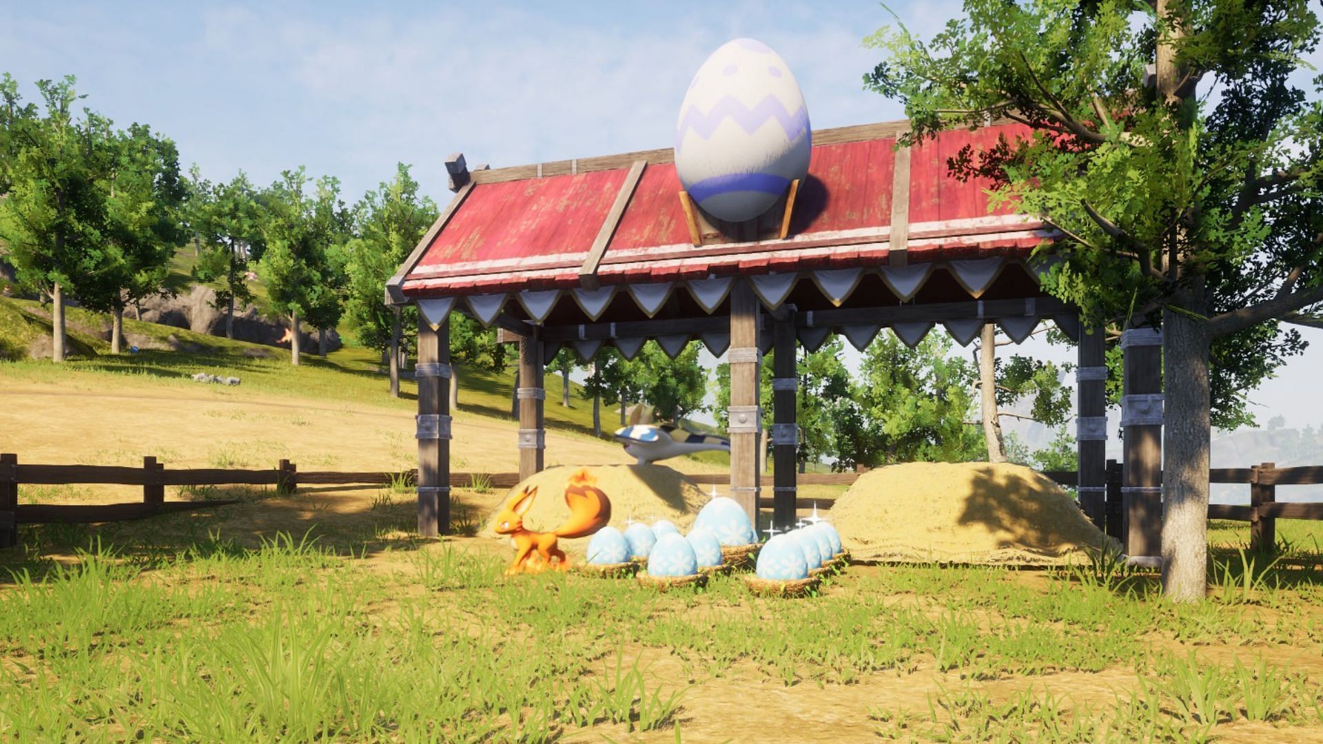 Celaray Lux with a Foxparks (Image via Pocketpair)